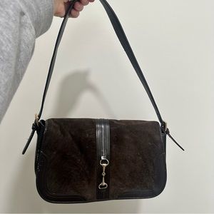 Loft Chocolate Brown Shoulder Bag